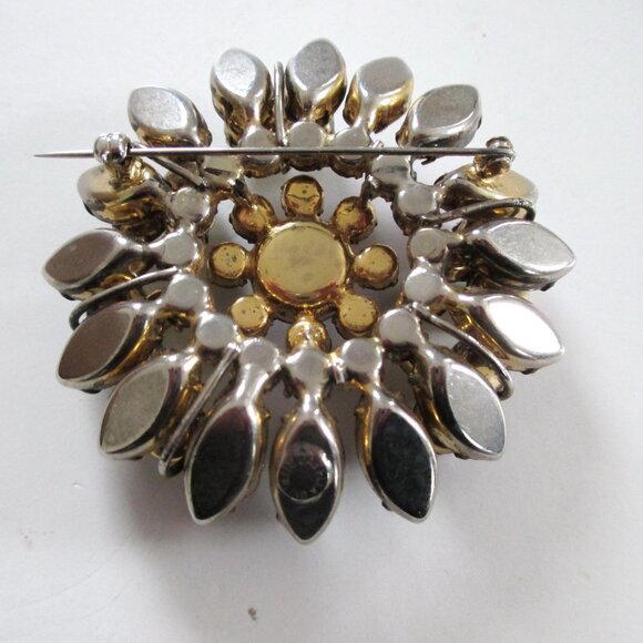Jay Flex Sterling Brooch Large Size Made in Canada Vintage - Picture 4 of 6